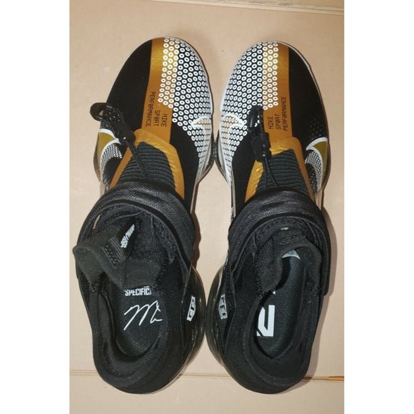 Nike Force Zoom Trout 7 Metal Baseball Men\'s Sizes 7 & 8 Black/Gold NWOB ! main image 5